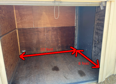 Eight by Ten Storage Unit