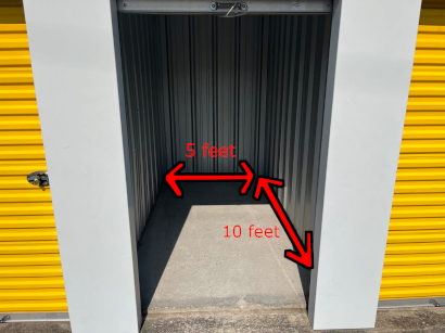 Five by Ten Storage Unit