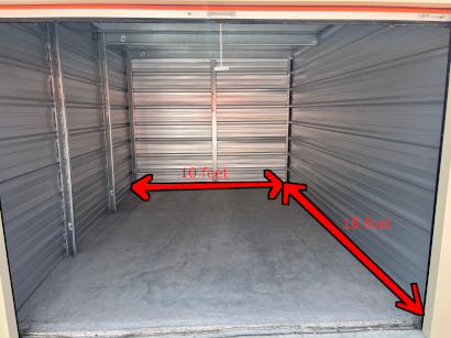 Ten by Fifteen Storage Unit